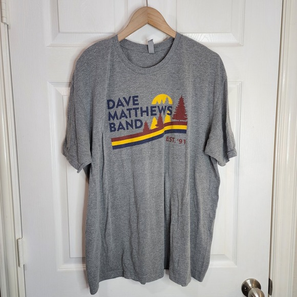 Dave Matthews Band T-Shirt Lot Men XXL Multi-Color Graphic Concert Tour 5pc - Picture 6 of 7